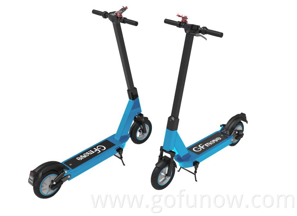 4G GPS wire hidden customizable swappable unfoldable 10 inch 500W Motor power shared scooter Sharing Electric Scooters